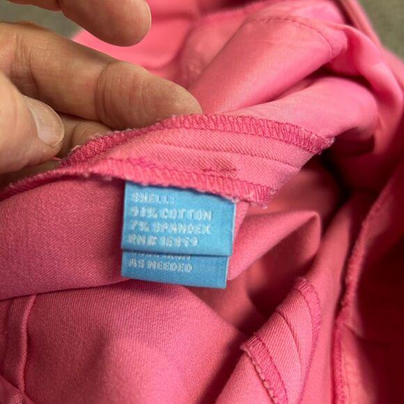 J. McLaughlin Bright Pink Twill Mid-Rise Bermuda Length Chino-Style Shorts Sz 6 - Picture 11 of 14